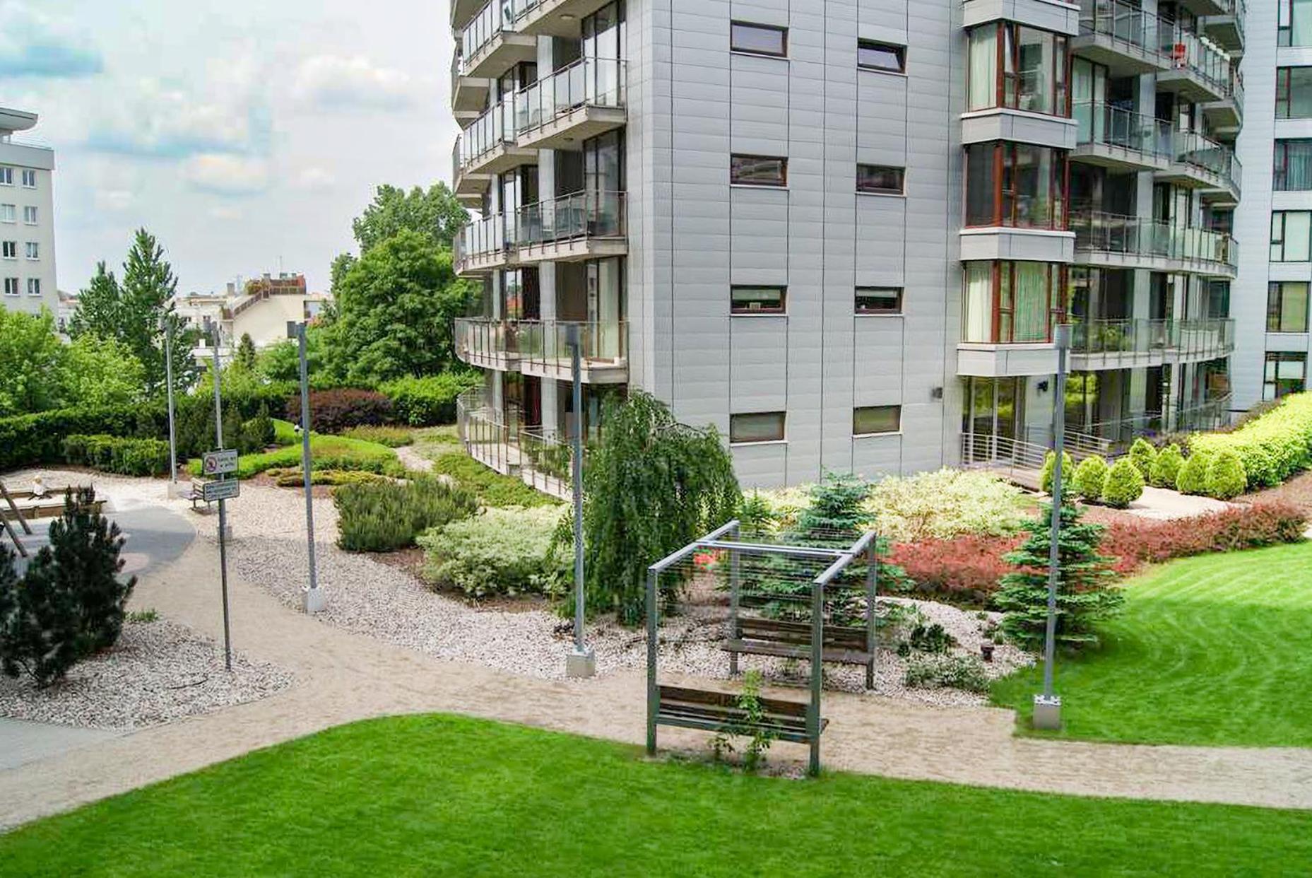 Apartamenty Triton Park Varsovia Exterior foto