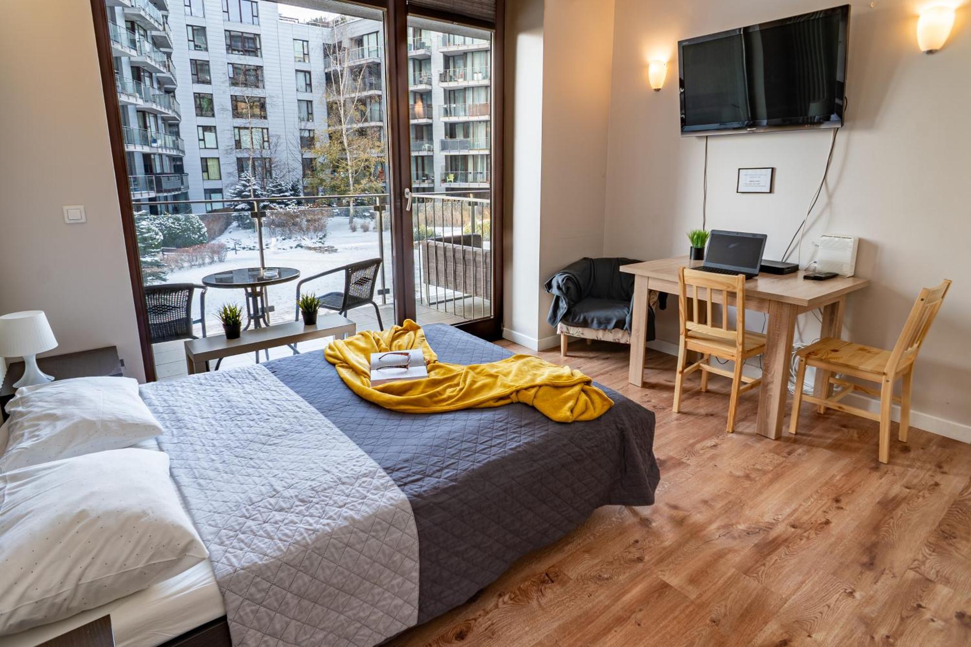 Apartamenty Triton Park Varsovia Exterior foto